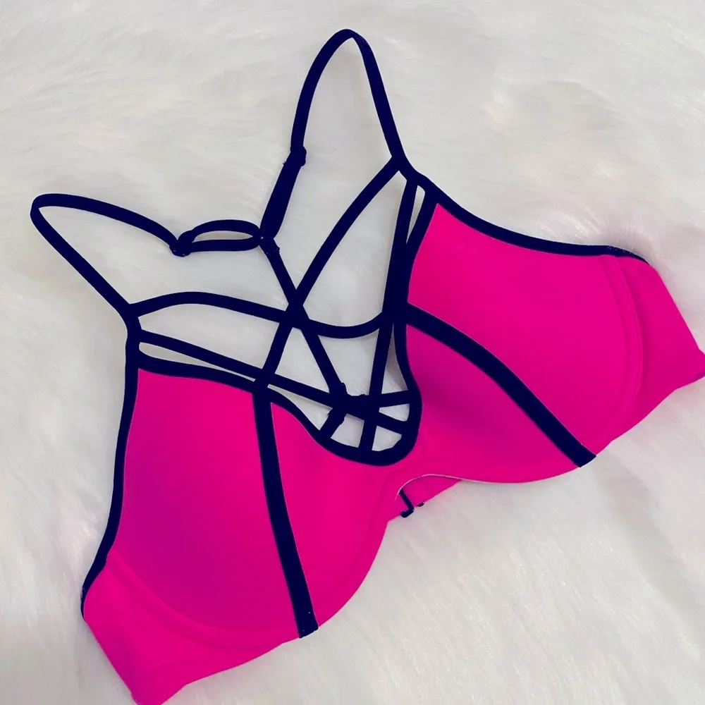 Victoria’s Secret PINK Bikini Top Like New Excellent Condition - Picture 2 of 6